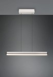 Lampa wisząca Emerson w kolorze szarym, z jedną diodą LED o mocy 22W. Posiada prostokątny, minimalistyczny design z zawieszeniem na dwóch cienkich linkach, montowana na suficie, idealna do nowoczesnych wnętrz.
