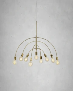 Lavello lampa wisząca 9-punktowa mosiądz 108289