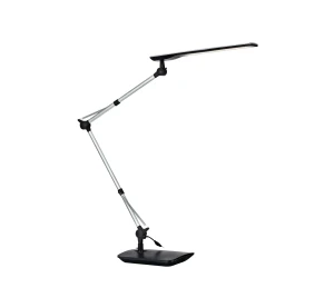 Study LED lampka stołowa 1-punktowa srebrna 105683