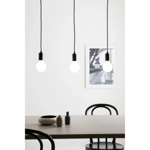 Sky lampa wisząca 3-punktowa czarna 106336