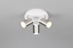 Gillan lampa sufitowa (spot) 3xGU10 biała/nikiel 814530307