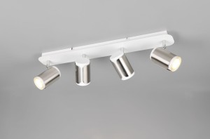 Gillan lampa sufitowa (spot) 4xGU10 biała/nikiel 814500407