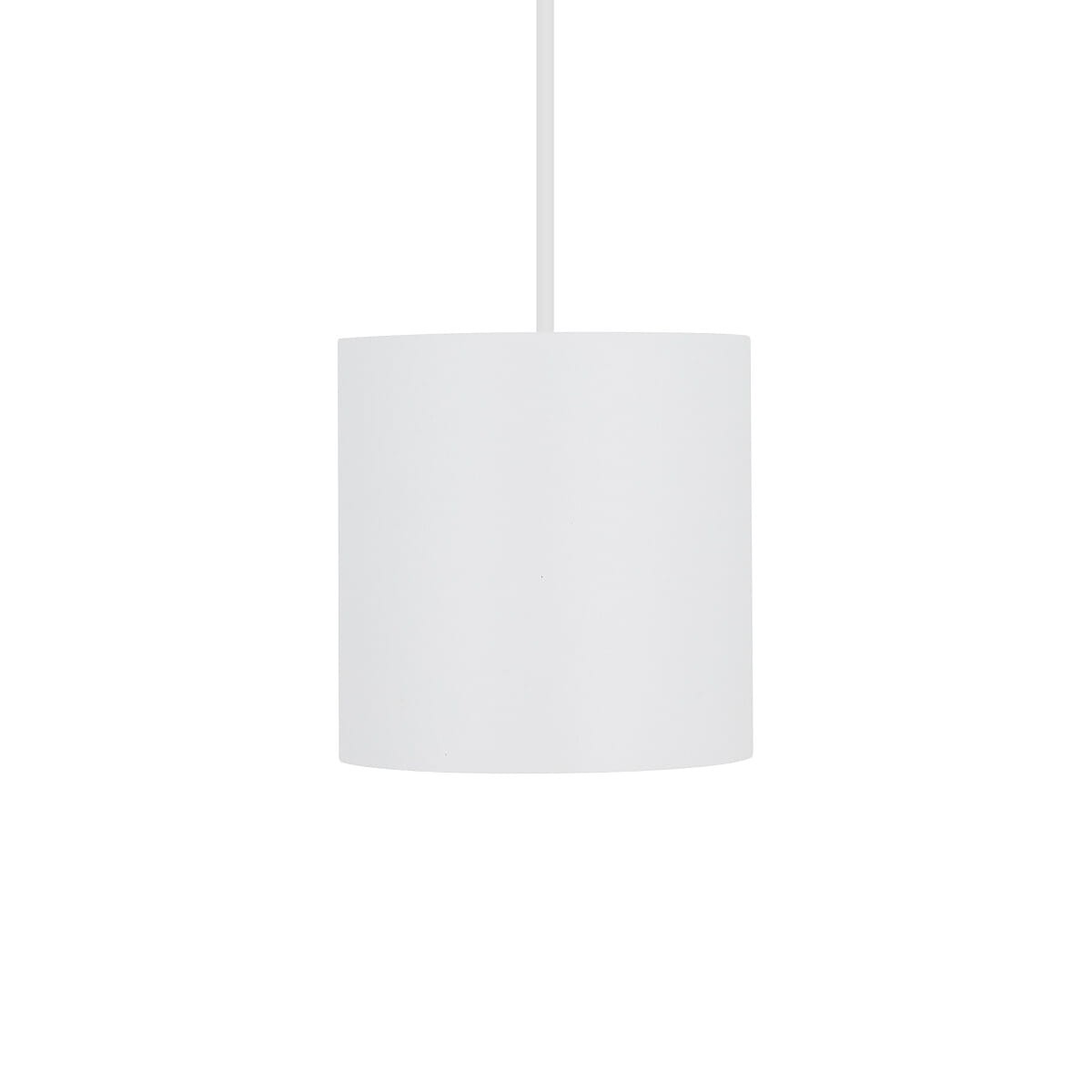 Lampa wisząca Point Duo w kolorze białym, w kształcie cylindrycznym. Wisi na cienkim, białym przewodzie. Wewnętrzna część przeznaczona na żarówkę GU10. Prosty, minimalistyczny design, idealna do nowoczesnych wnętrz.