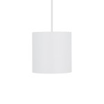 Lampa wisząca Point Duo w kolorze białym, w kształcie cylindrycznym. Wisi na cienkim, białym przewodzie. Wewnętrzna część przeznaczona na żarówkę GU10. Prosty, minimalistyczny design, idealna do nowoczesnych wnętrz.