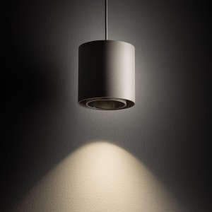 Point Duo lampa wisząca 1xGU10 szara/czarna 11513