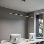 Linia 160 lampa wisząca 1xLED/21W/CCT czarna