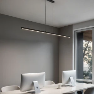 Linia 160 lampa wisząca 1xLED/21W/CCT czarna