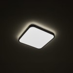 Agnes Square LED 33,5 plafon IP44/16W/3000K czarny 10983