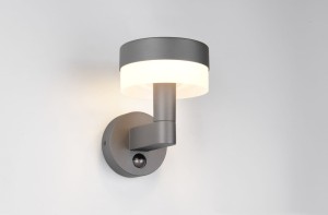 Mackenzie zewnętrzny z czujnikiem ruchu 1xLED/8W/IP54 antracyt 230569142