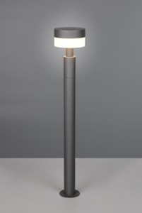 Mackenzie H95 lampa stojąca ogrodowa 1xLED/8W/IP54 antracyt 430561142