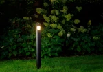 Ida H80 lampa ogrodowa 1xE27 czarna 11373