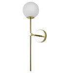 Piruleta kinkiet 1xG9 IP44 złoty LP-008/1W GD