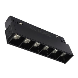 Lampa LED liniowa do szyny magnetycznej L11/6W/3000K czarna