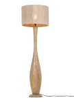 Toba lampa podłogowa 1xE27 jasne drewno/juta 467200130