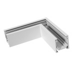 Łącznik kątowy do szyn magnetycznych natynkowych MINI biały