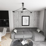 Mizu lampa sufitowa 4xGX53 czarna 1448/4