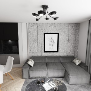 Enso lampa sufitowa 6xGX53 czarna 1445/6