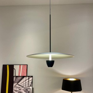 Ufo S lampa wisząca 2xLED/8W/CCT czarna LP-0408/1P S BK