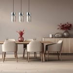 Lampa wisząca Nivio 3xE27 w kolorze czarnym, z trzema szklanymi kloszami zawieszona nad drewnianym stołem w jadalni. W tle widać miękkie krzesła i dekoracje, tworząc elegancką aranżację wnętrza.