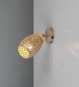 Bidar kinkiet (spot) 1xE14 kawowy R81571765