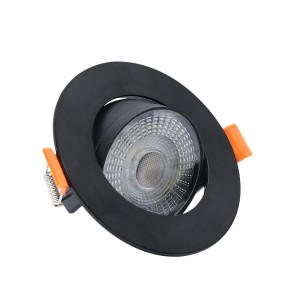 Plus oprawa do zbudowy LED 3W/5W/7W/CCT czarna LP-1506/1RS BK