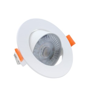 Plus oprawa do zbudowy LED 3W/5W/7W/CCT biała LP-1506/1RS WH