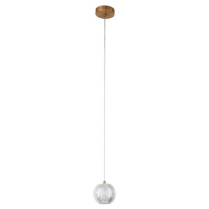 Brillant lampa wisząca LED/5W/CCT złota LP-3303/1P GD