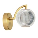 Brillant kinkiet LED/5W/CCT złoty LP-3303/1W GD