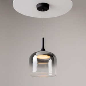 Spirito lampa wisząca LED/12W czarna MOD286PL-L18B3K