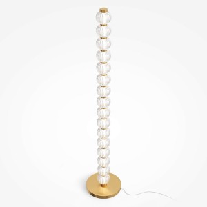 Amulet lampa podłogowa LED/33W złota MOD555FL-L23G3K