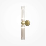 Antic kinkiet 2xG9 złoty/bursztynowy MOD302WL-02CG1