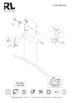Lampa wisząca Ginko w kolorze czarnym, z jednym źródłem światła LED o mocy 18W. Posiada opływowy, spiralny kształt. Zawieszona na regulowanych linkach, montowana do sufitu. Prosta konstrukcja, idealna do nowoczesnych wnętrz.