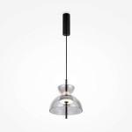 Bangkok lampa wisząca LED/12W czarna/przydymiony MOD185PL-L6B3K5