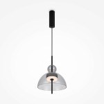 Bangkok lampa wisząca LED/12W czarna/szary MOD185PL-L11B3K1