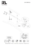 Czarna lampa sufitowa Ginko z jedną żarówką LED o mocy 18W. Posiada nowoczesny, falisty kształt oraz montażowy system zawieszenia. Wymiary i detale montażowe są widoczne. Przeznaczona do użytku wewnętrznego, idealna do nowoczesnych wnętrz.