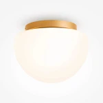 Glassy lampa sufitowa 1xE27 złota/biały MOD270CL-01G
