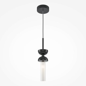 Kyoto lampa wisząca 1xG9 czarna MOD178PL-01B