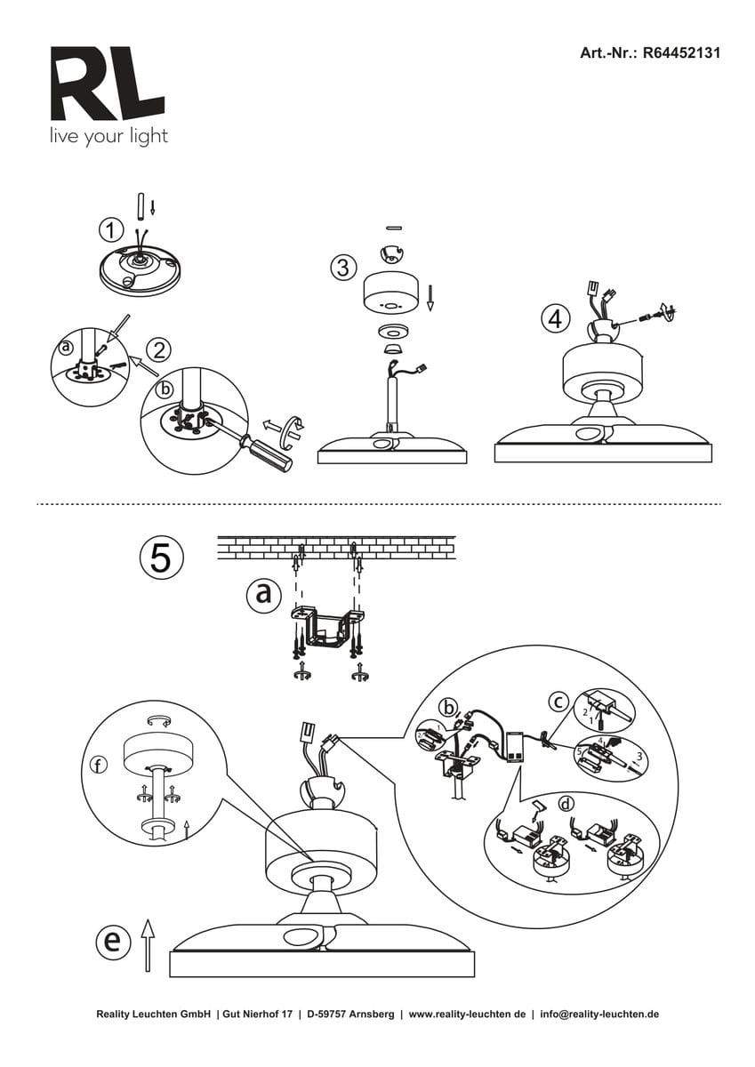 Kasfjord lampa sufitowa z wentylatorem, biała, z pilotem, 1xLED/34W/CCT. Widok frontalny, produkt zamontowany, okrągła oprawa z wentylatorem w środku, mocowania widoczne. Prosta, minimalistyczna konstrukcja, przeznaczona do użytku wewnętrznego.
