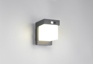 Colombo Hybrid kinkiet zewnętrzny solarny 1xLED/5,5W/IP44 czarny R23286132