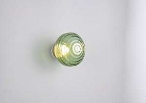 Earl kinkiet 1xLED/1,5W mosiądz/zielony R27771115