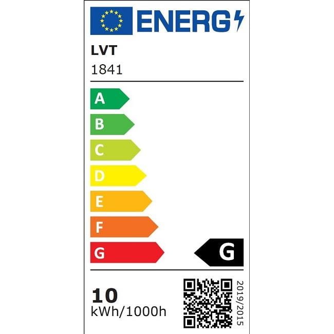 Reflektor spot LED Piko 10W o temperaturze barwowej 4000K, czarny, przeznaczony do szyn 1-fazowych. Wyróżnia się nowoczesnym designem i efektywnością energetyczną. Widoczne oznaczenie klasy energetycznej G.
