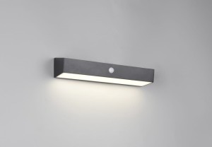 Silves Hybrid kinkiet zewnętrzny solarny 1xLED/6W/IP44 czarny R23306102
