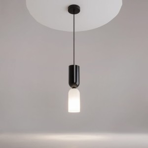 Memory lampa wisząca 1xE14 czarna MOD177PL-01B