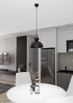 Lunaro S lampa wisząca 1xGX53 czarna 1471/1S