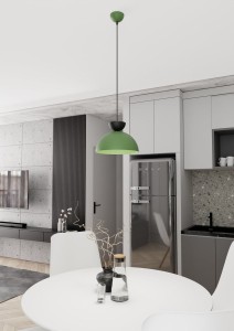 Lunaro S lampa wisząca 1xGX53 zielona 1473/1S