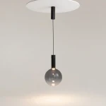 Nebula D25 lampa wisząca 1xLED/6W czarna MOD182PL-L6B3K