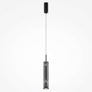 Ordo H38 lampa wisząca LED/8W czarna/dymiony MOD272PL-L12B3K1