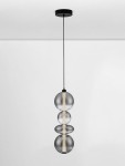 Luis lampa wisząca 1xLED/36W czarna LE44222