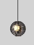 Seco lampa wisząca 1xLED/13W czarna LE44232