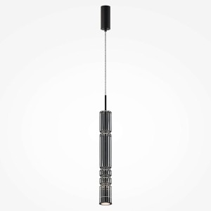 Ordo H58 lampa wisząca LED/8W czarna/dymiony MOD272PL-L12B3K